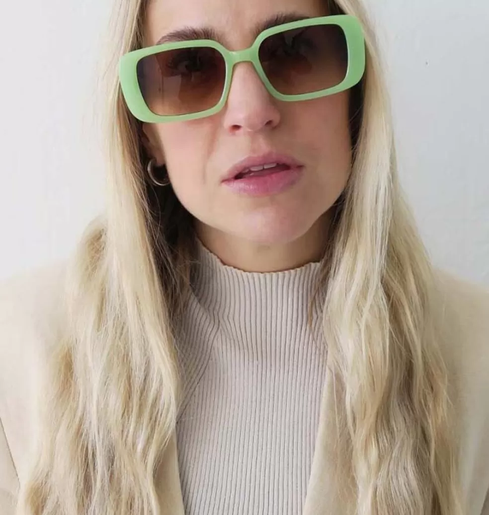 Solglasögon*WOS UP Anna Sunglasses Green