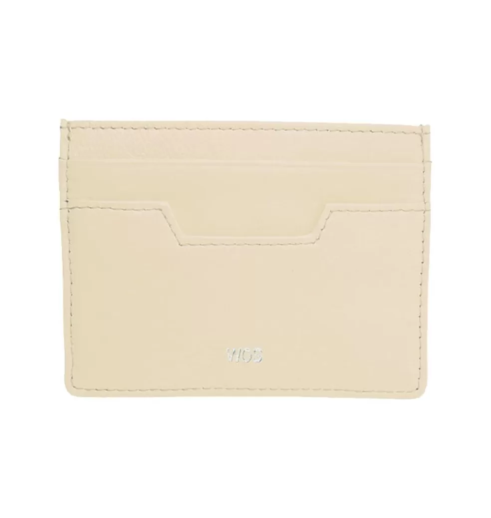 Plånböcker*WOS Card Wallet Cream