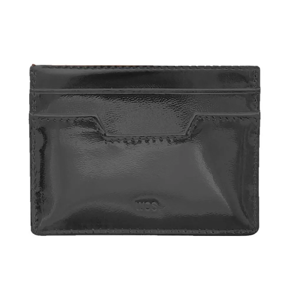 Plånböcker*WOS Card Wallet Metallic Black