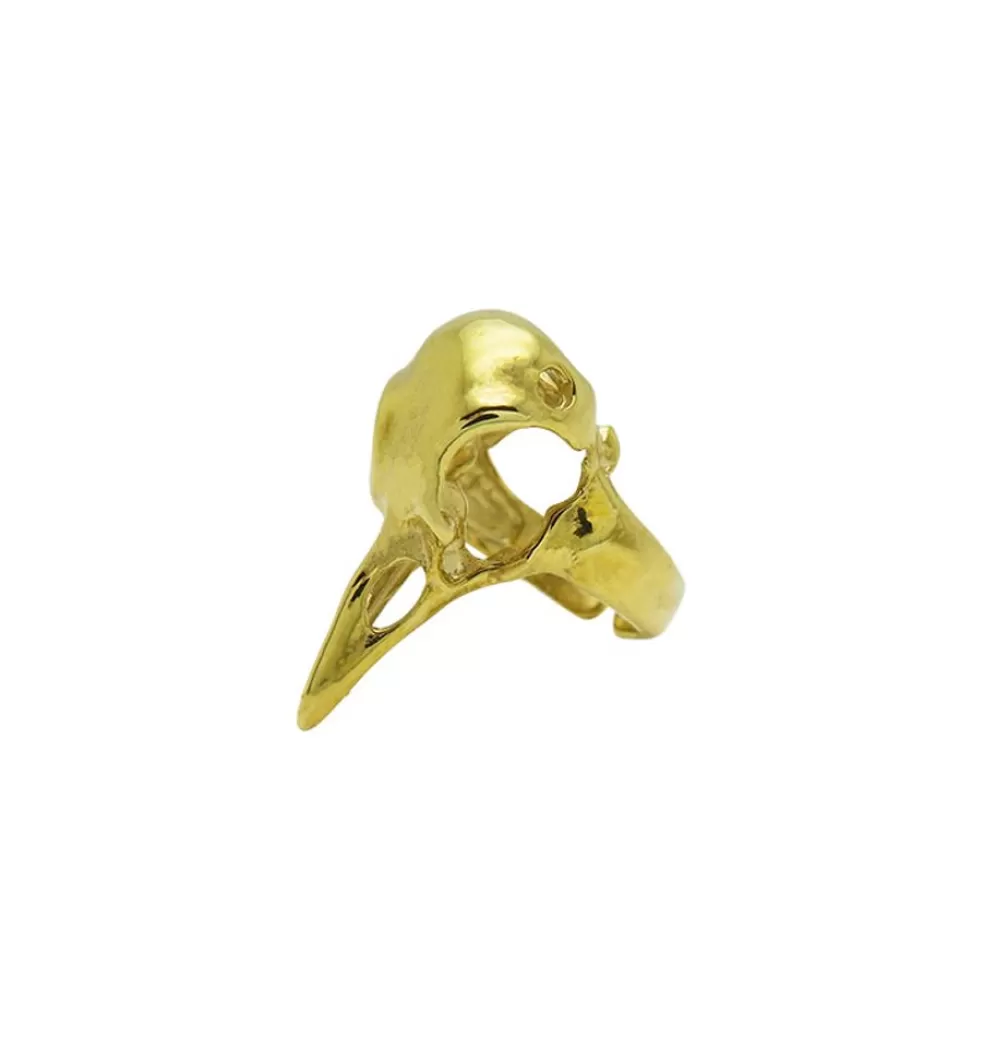 Ringar*WOS UP Crow Skull Ring Massing