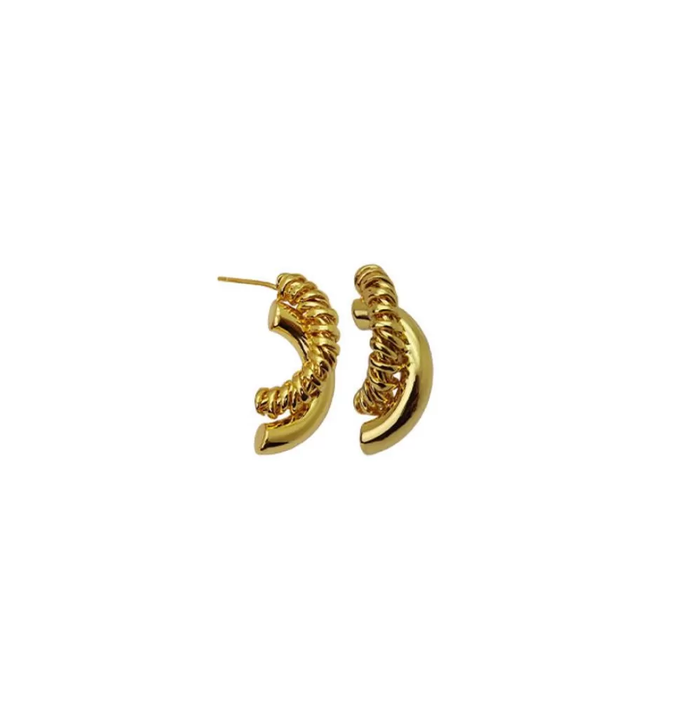 Örhängen*WOS UP Cuddle Earrings Gold