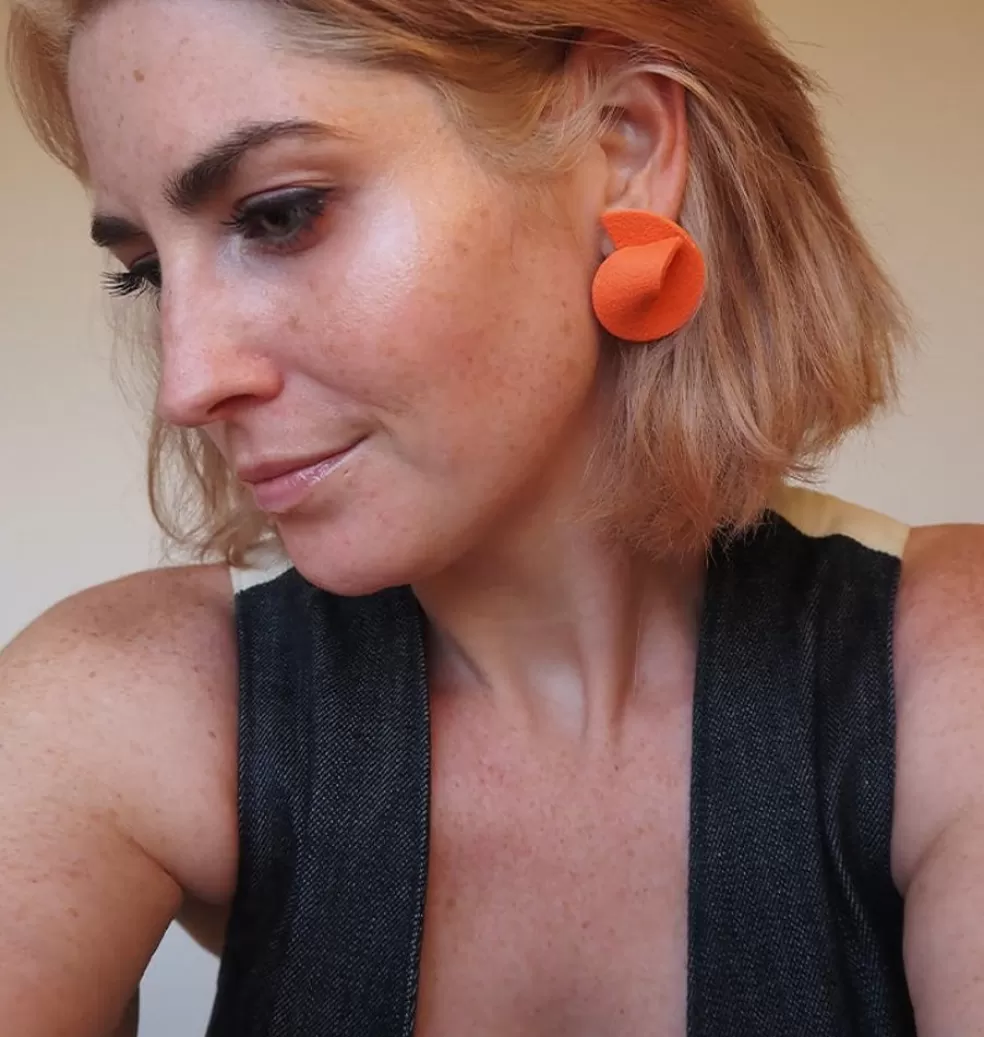 Örhängen*Cristina Lucia Curve Earrings Mandarin