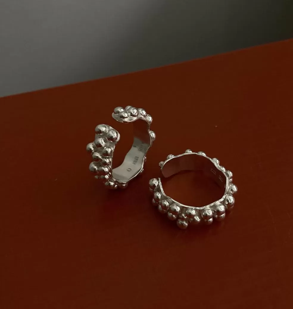 Ringar*Tovemika Droplets Ring Silver