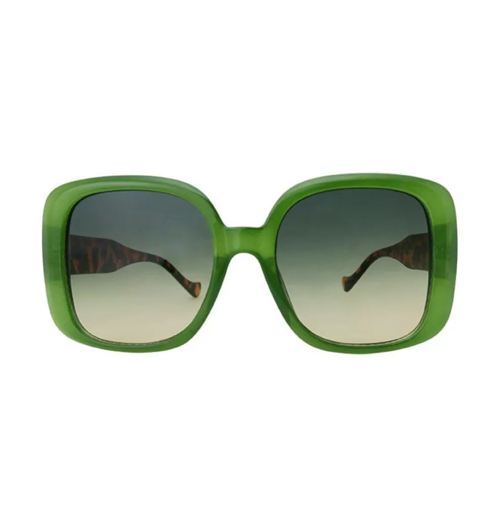 Solglasögon*WOS UP Felicia Sunglasses Green