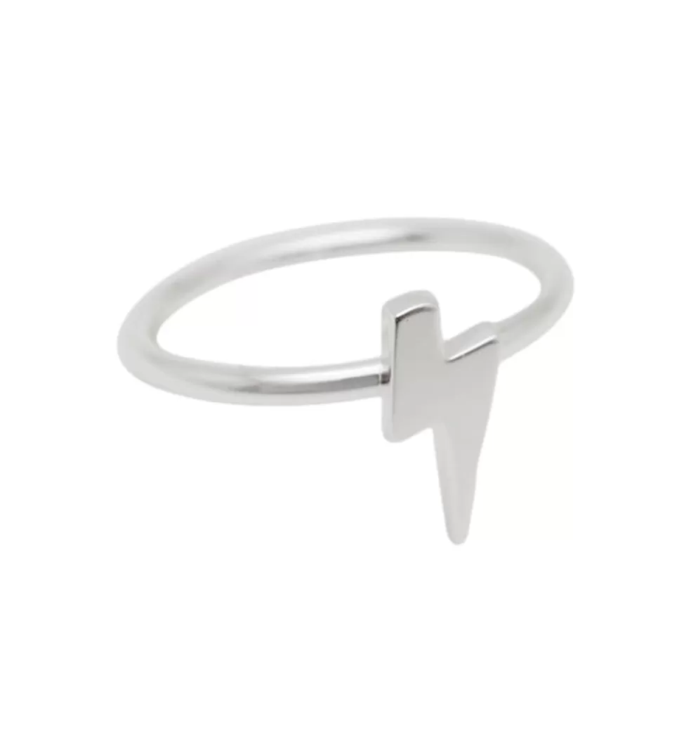 Ringar*WOS Flash Ring Silver