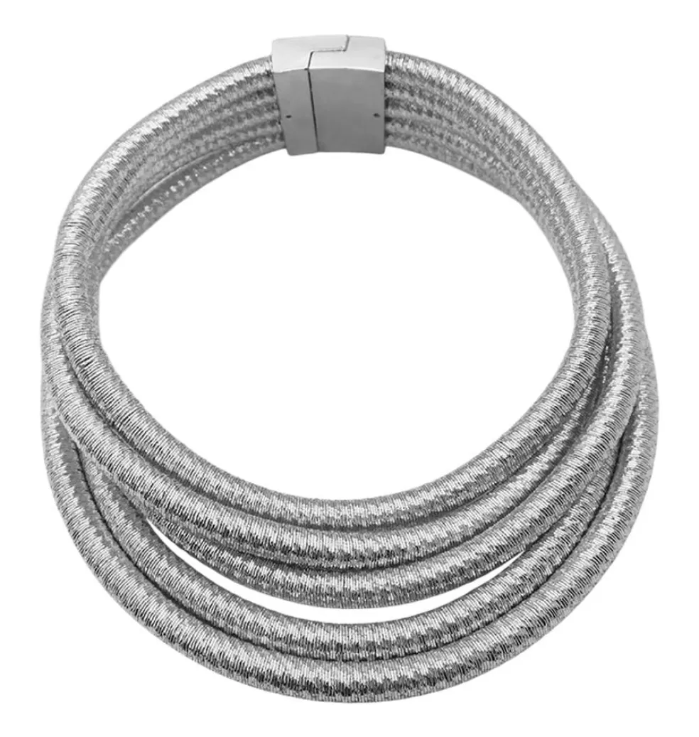 Halsband*WOS UP Florance Halsband Silver