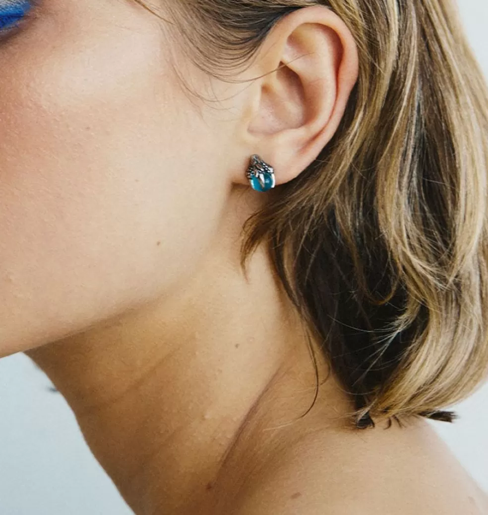 Örhängen*WOS UP Kai Claw Earring Blue