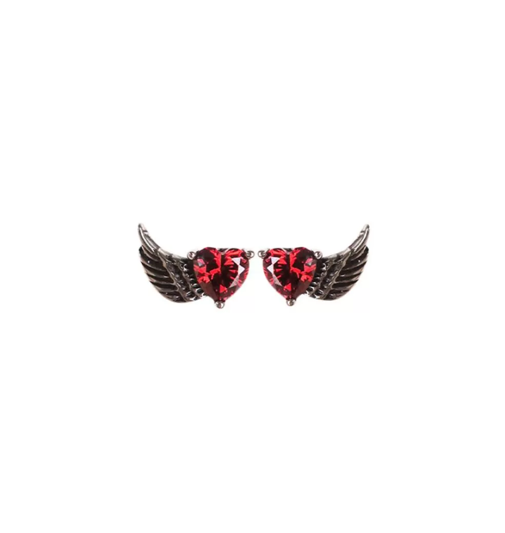 Örhängen*WOS UP Kai Love Earrings Red