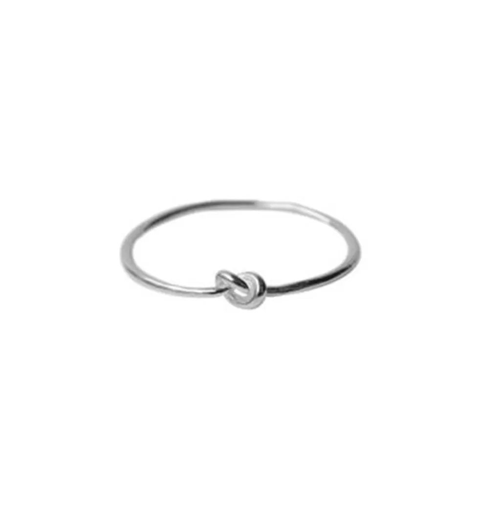 Ringar*WOS Knot Ring Silver