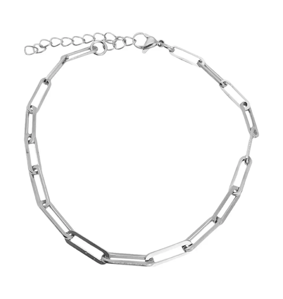 Fotlänkar*WOS UP Lucia Foot Chain Silver