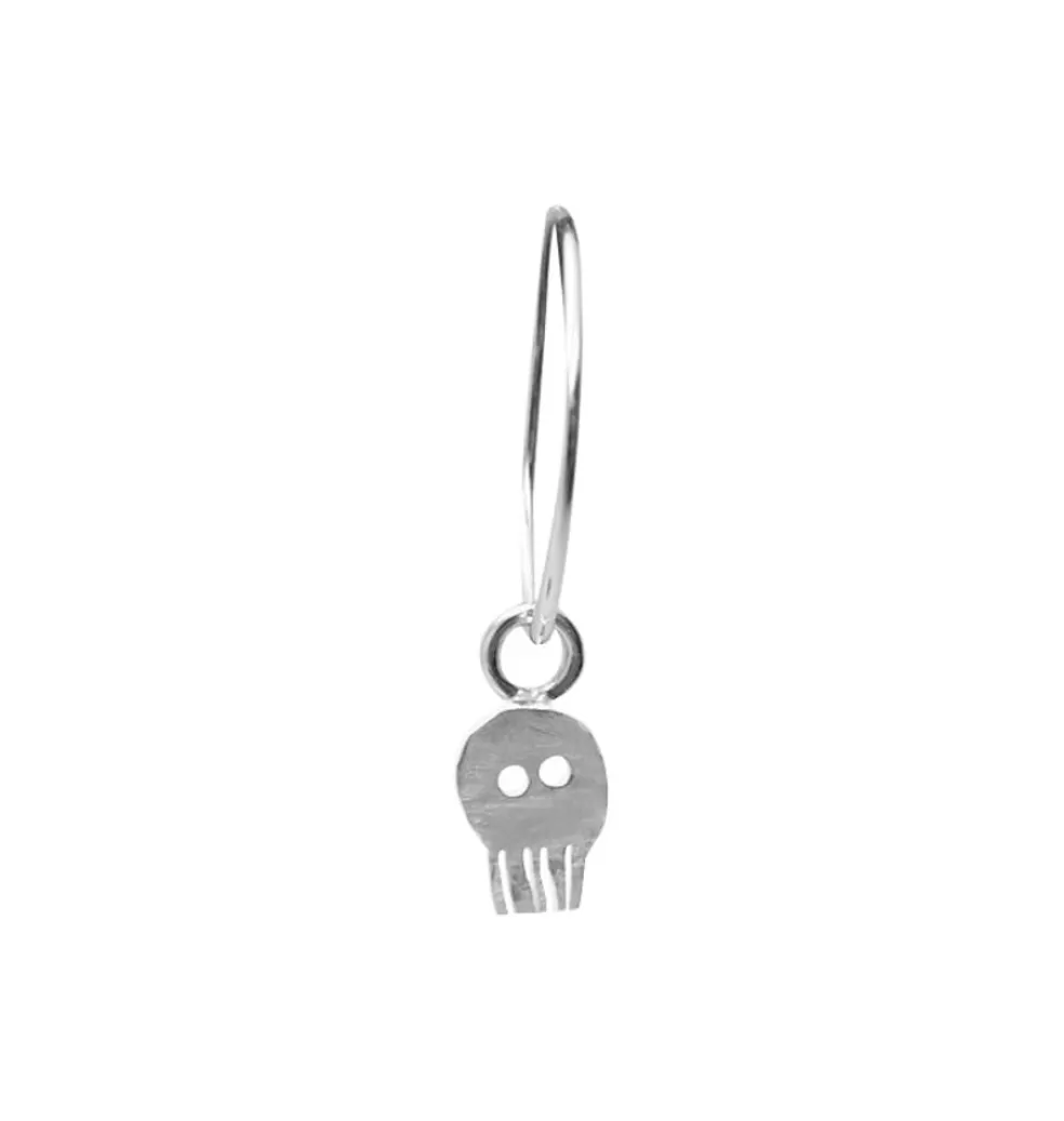 Örhängen*cmakes jewelry Mini Skull • Singelorhange