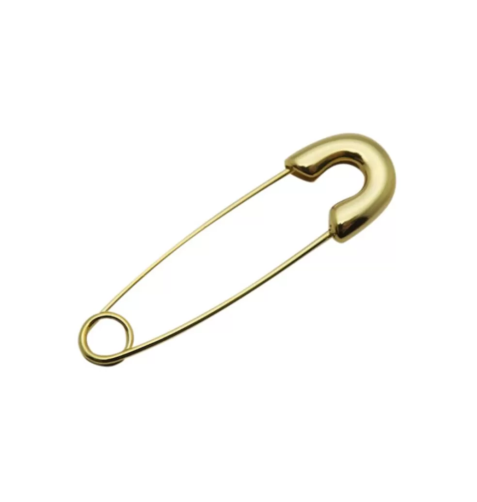 Örhängen*WOS UP Safety Pin Gold • Singelorhange