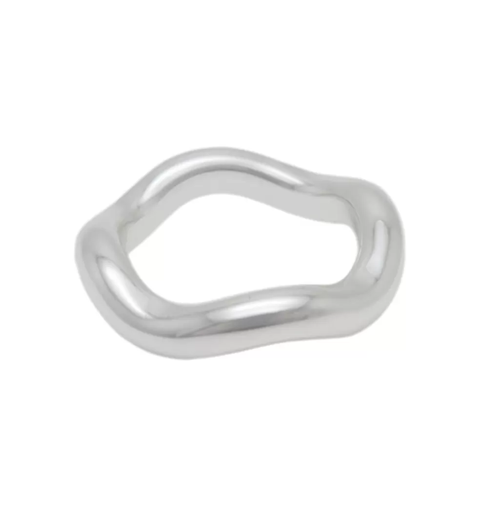 Ringar*WOS UP Surf Ring Silver