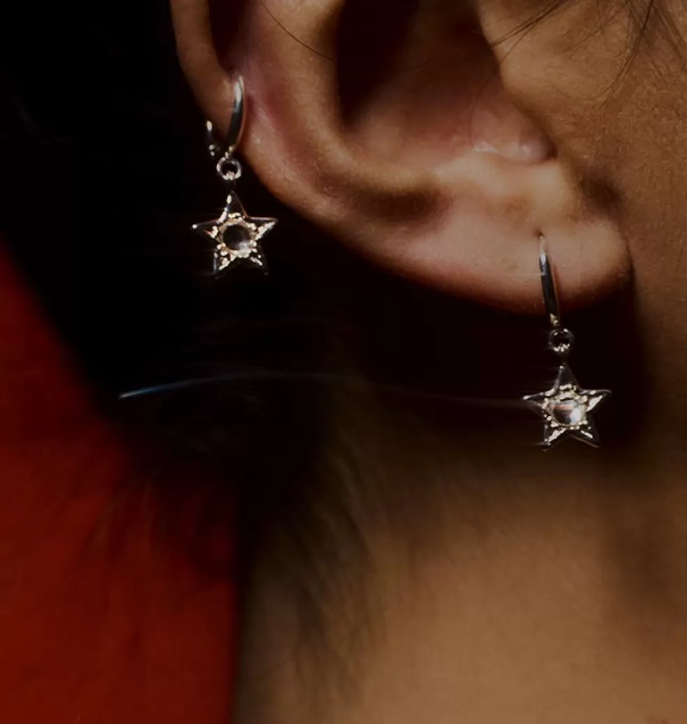 Örhängen*WOS Veja Star Single Earring Silver